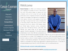 Tablet Screenshot of carsoncooman.com